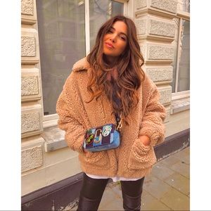 SOLD NEW UGG Teddy Oversized Jacket Kaley